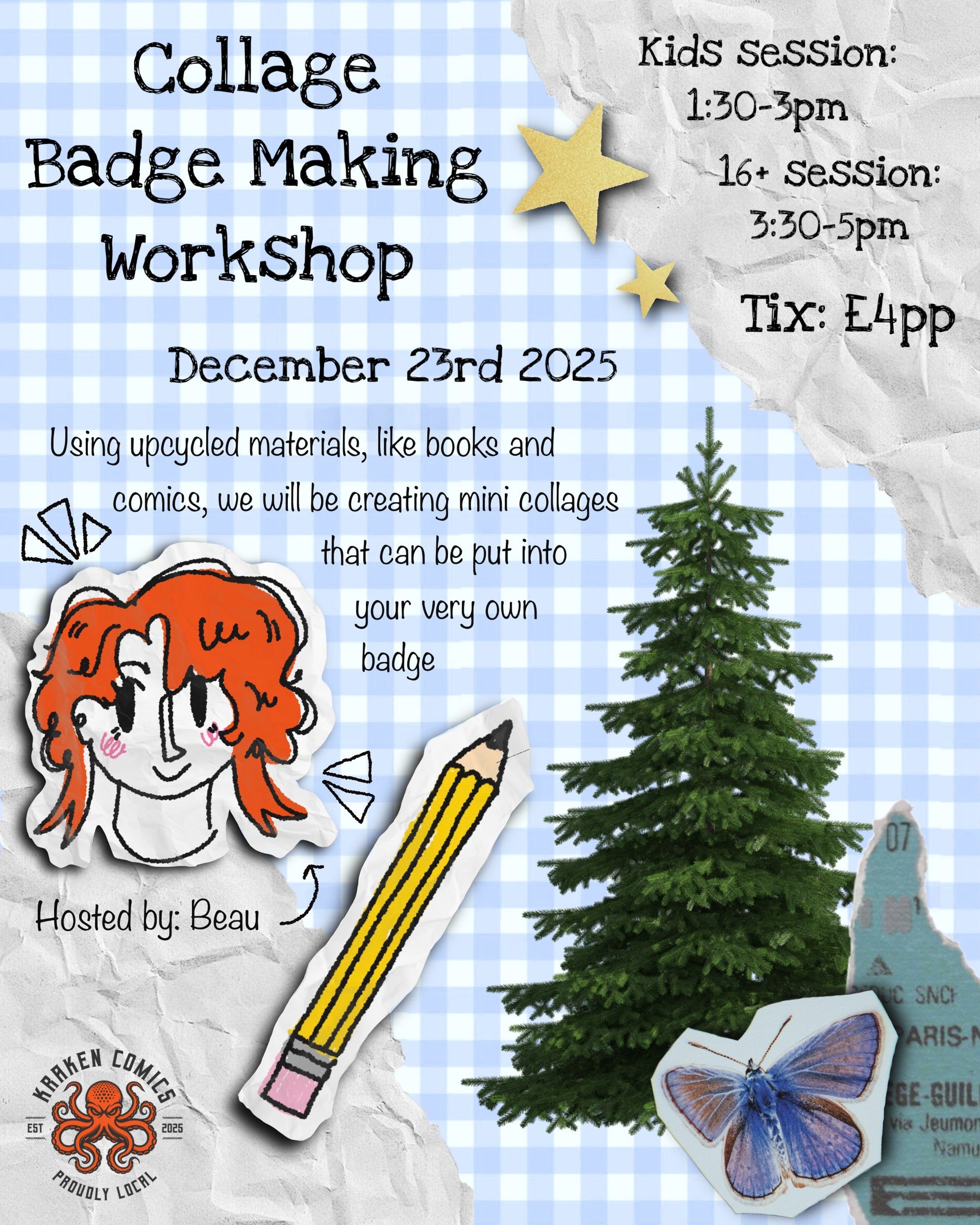 16+ Badge Making Session