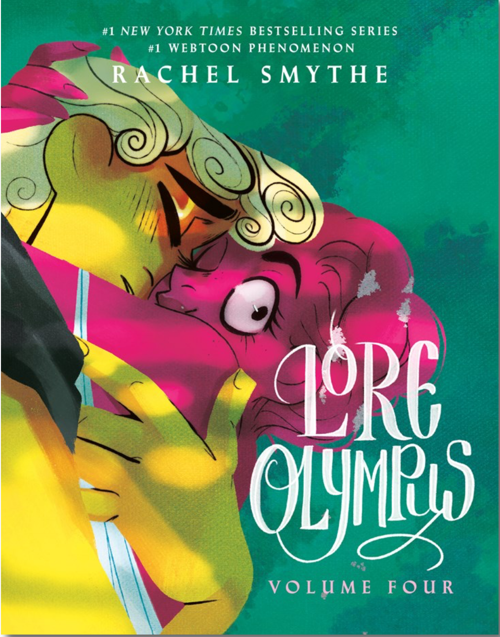 Book cover of 'Love Olympus' by Rachel Smythe on a computer screen