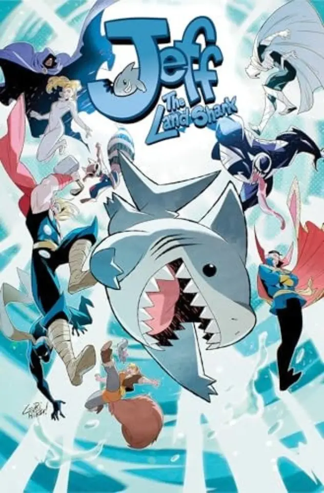 Jeff The Land Shark: Friends & Rivals Cover