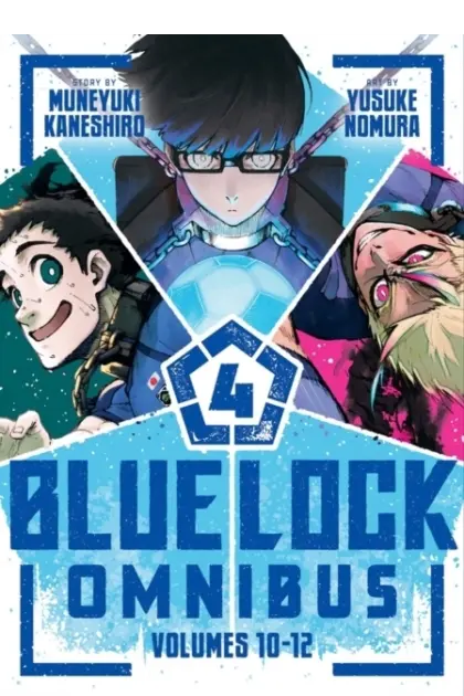 Blue Lock Omnibus 4 (Vol. 10-12) Cover