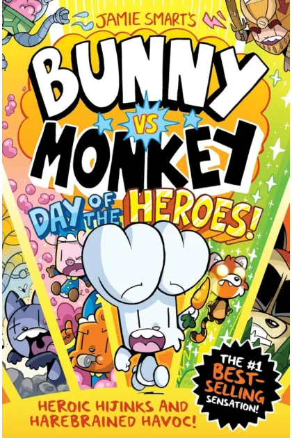 Bunny vs Monkey: Day of the Heroes! Cover