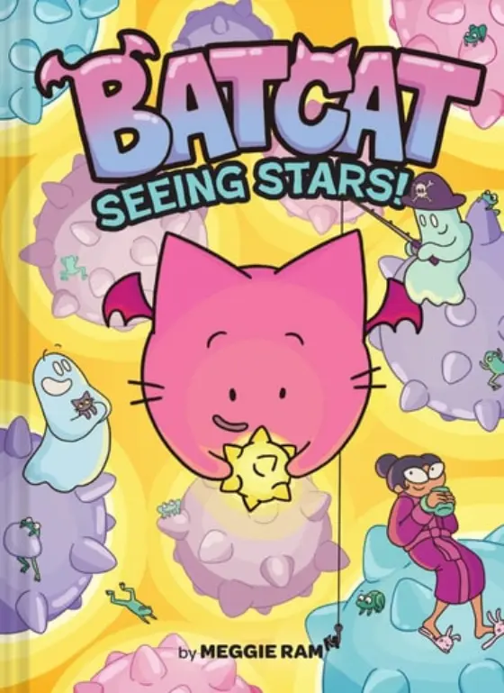 Seeing Stars! Batcat Book #4 Cover