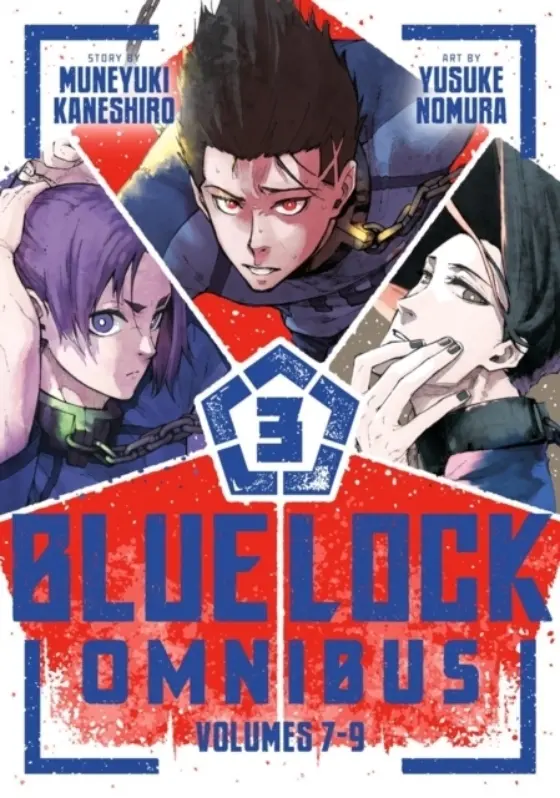 Blue Lock Omnibus 3 (Vol. 7-9) Cover